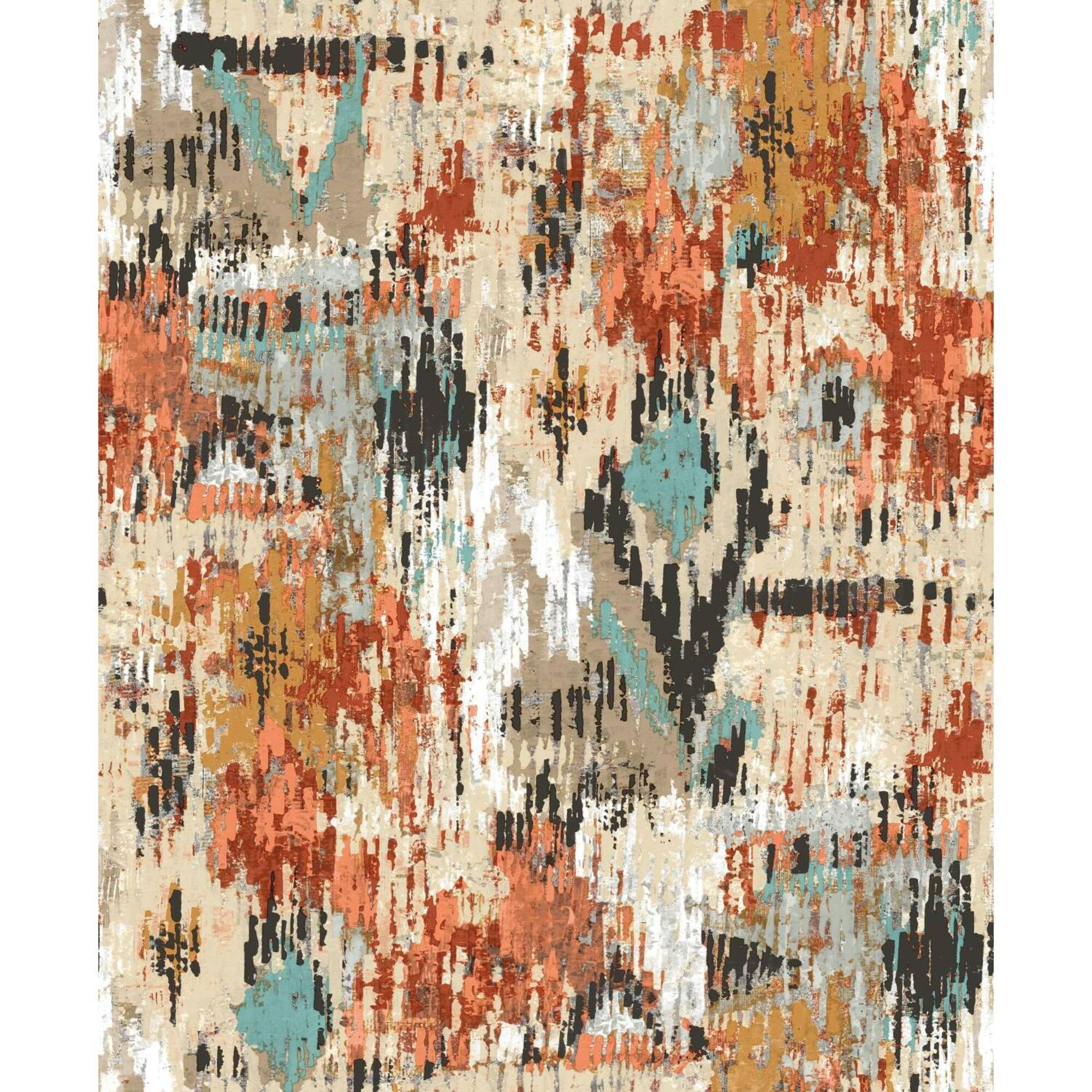 RoomMates Aztec Peel & Stick Wallpaper